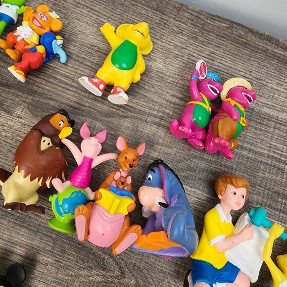 Lot Modern Vintage Disney Figures Doorables Toy Story The Muppets Barnie Pooh - Picture 6 of 11